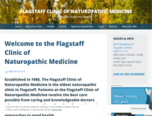 Tablet Screenshot of flagstaffnaturalhealth.com